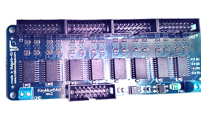 A MIDI multiplexing card.