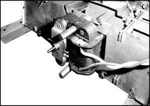 shaded pole starting motor on Hammond TG