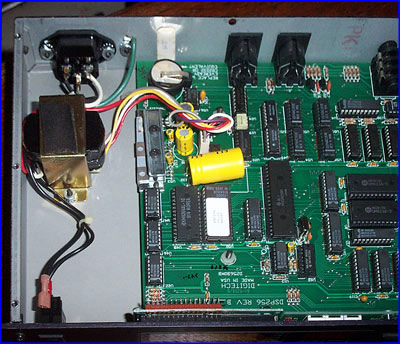 Interior, digital signal processor.